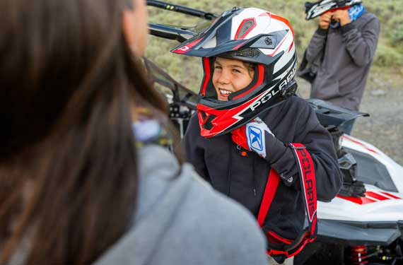 ALL-NEW HELMET AWARE TECHNOLOGY